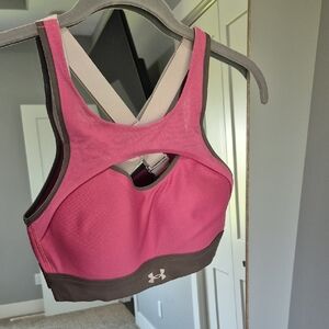 Under Armour Pink Sports Bra